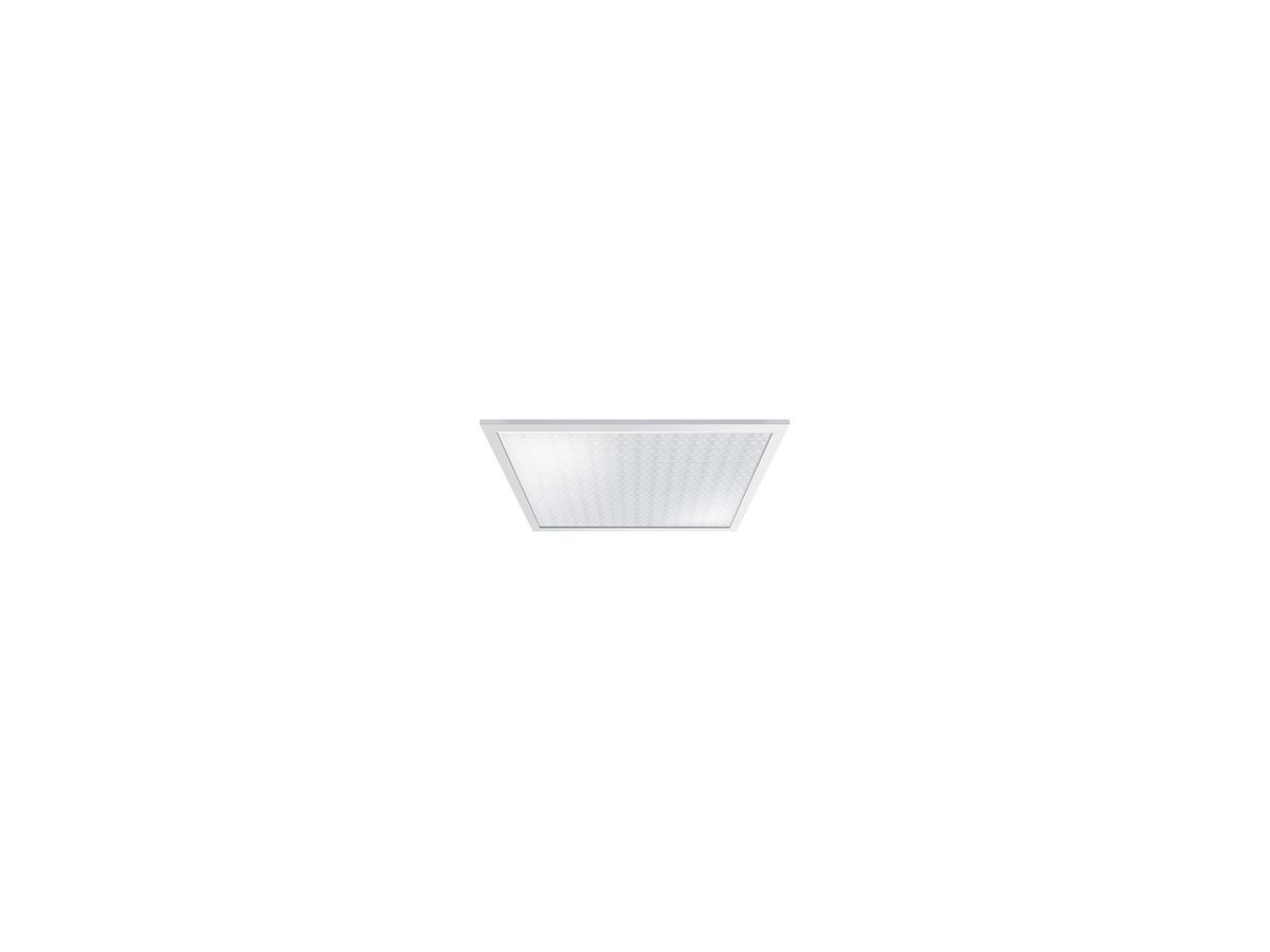 EB-LED-Deckenleuchte ESYLUX STELLA, 36W 4000K 3800lm 625×625mm IP20 prism.weiss