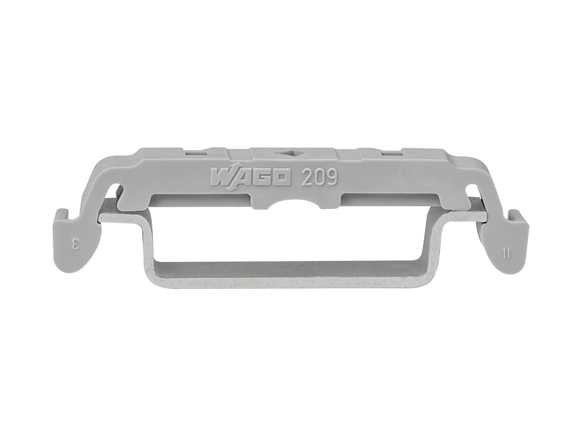 Montagefuss WAGO 6.4×42.3×10.8mm grau