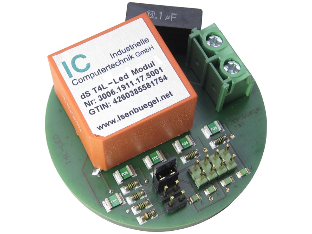 EB-Tastermodul digitalSTROM IC, geeignet für Feller UNI-Taster 4-fach LED