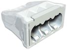 Verbindungsklemme Bettermann 3P 0.5…2.5mm² hellgrau