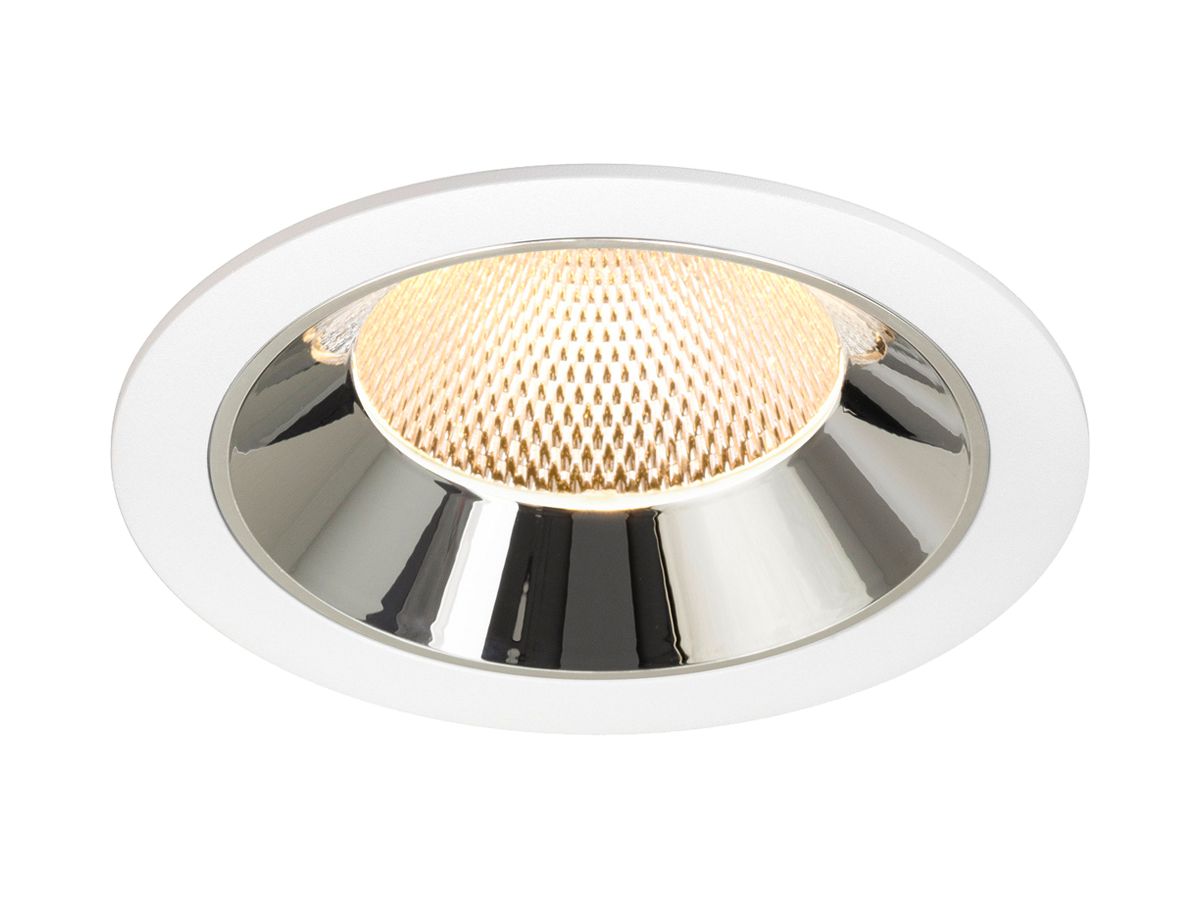 LED-Downlight SLV NUMINOS XL 24W 3600lm 3000K MB DALI Ø145 ws/cr