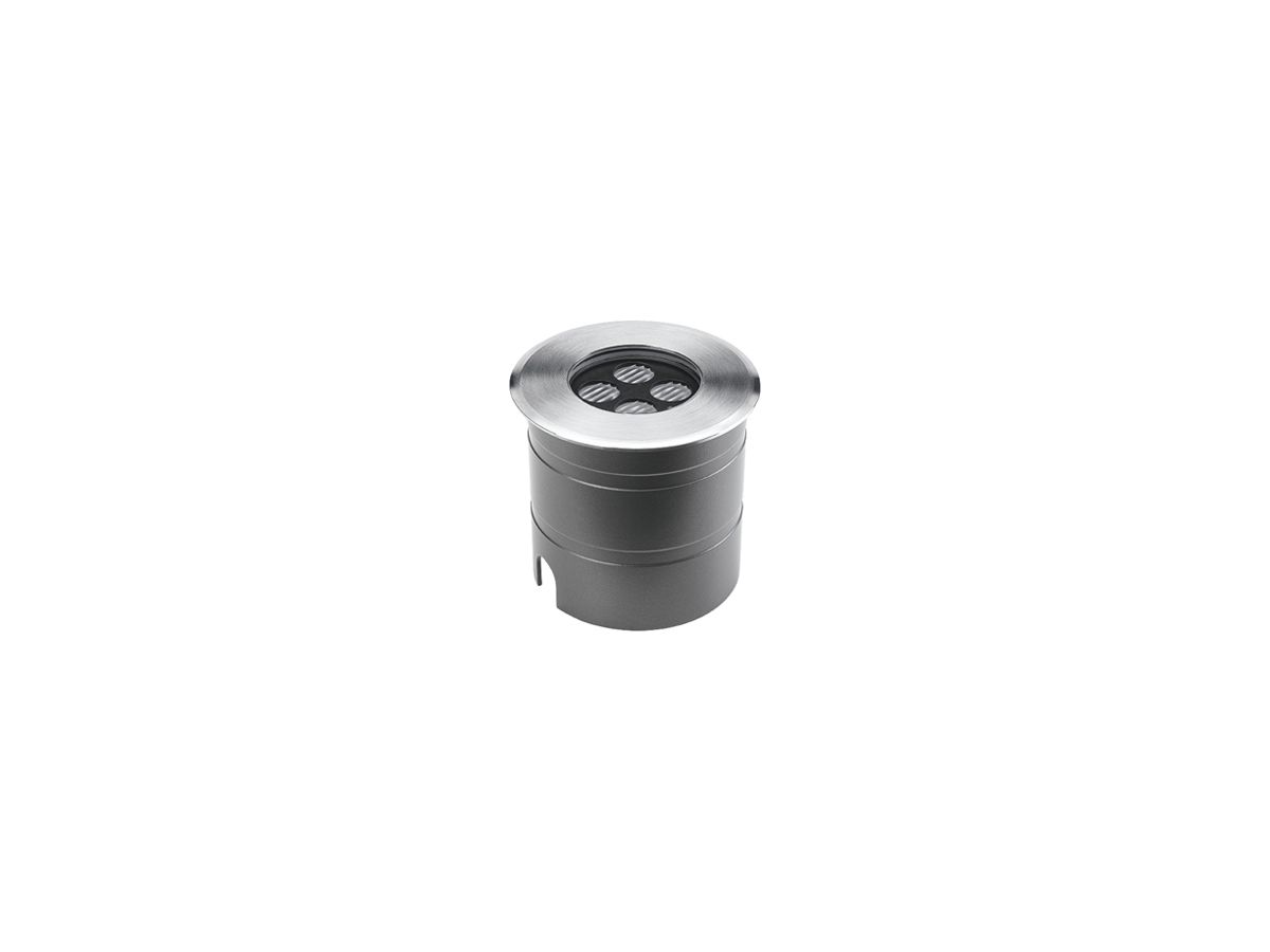 EB-LED-Bodenleuchte SG Nemo IP67 4W 160lm 3000K DIM Ø110×100mm anthrazit