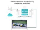 Powerline TP-Link Starterkit - 1000Mbit/s, 2 Geräte mit RJ45