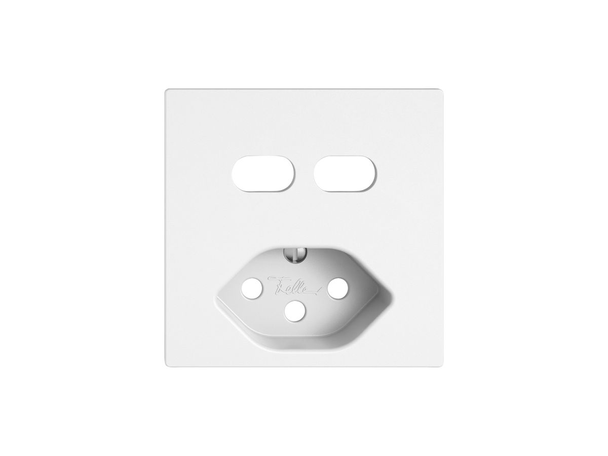 Montageset EDIZIO.liv SNAPFIX® für Kombination USB C+C/Steckdose T13 ws
