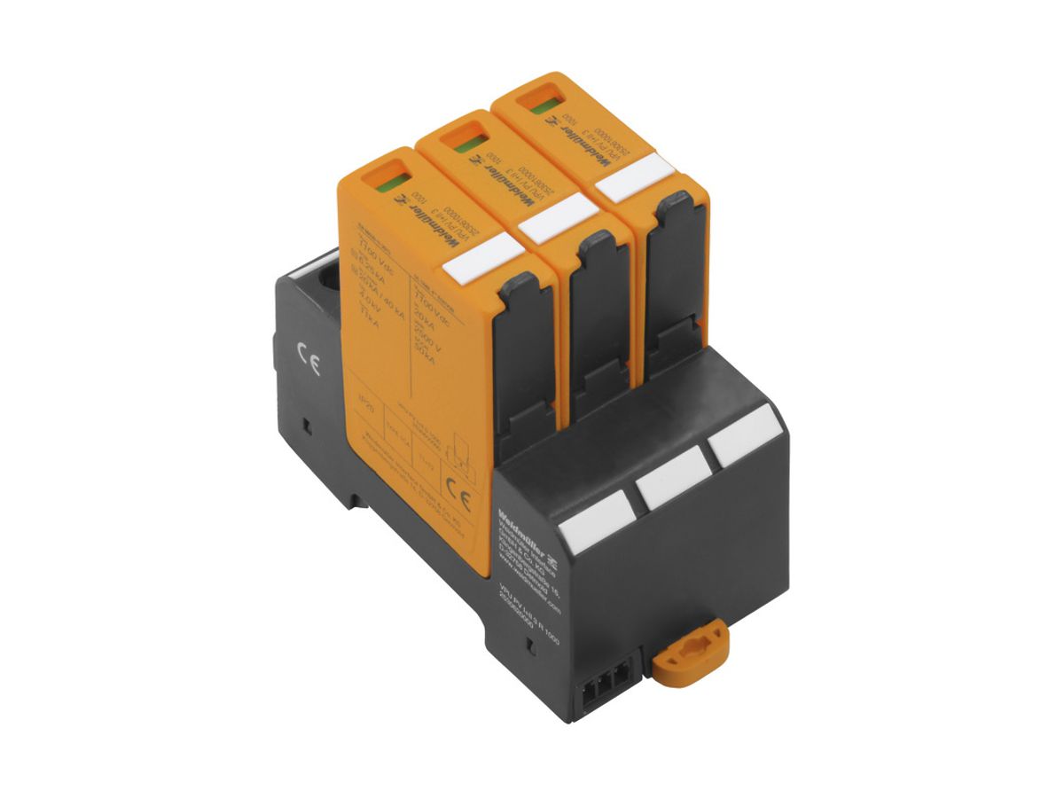 Überspannungsableiter Weidmüller VPU PV I+II 3 1000