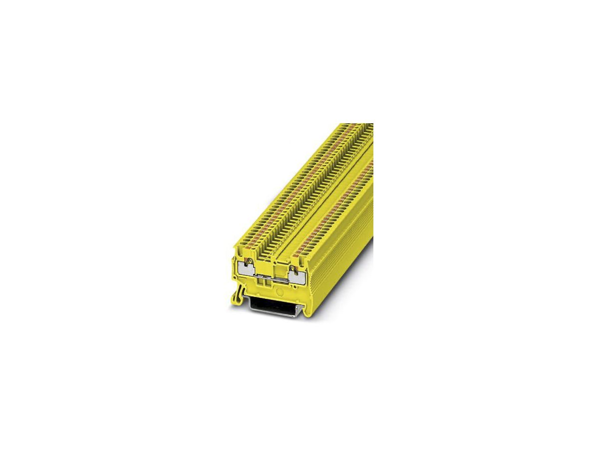 Durchgangsklemme 0.14…1.5mm² Push-In gelb