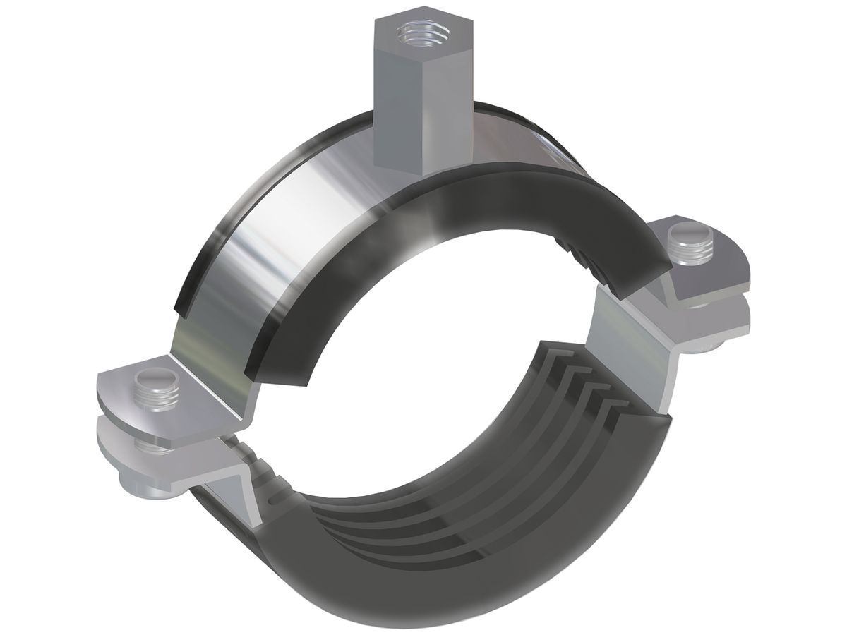 Montageklammer STAHL für 6036 LED-Handleuchte Ex, Stahl verzinkt, 2Stück