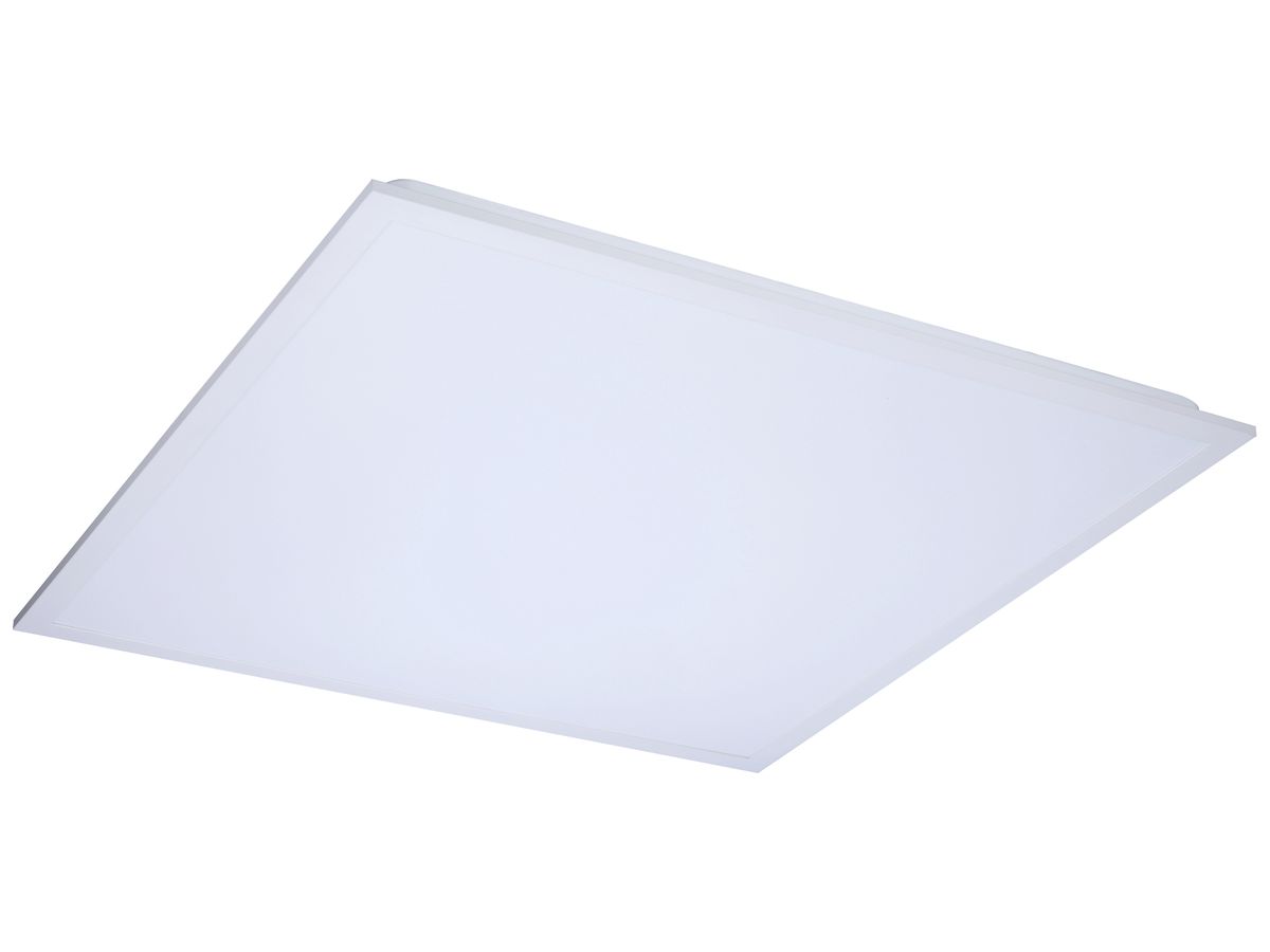 LED-Panelleuchte Sylvania Quantum 26W 2200…4400lm 830 IP54 595×595mm weiss