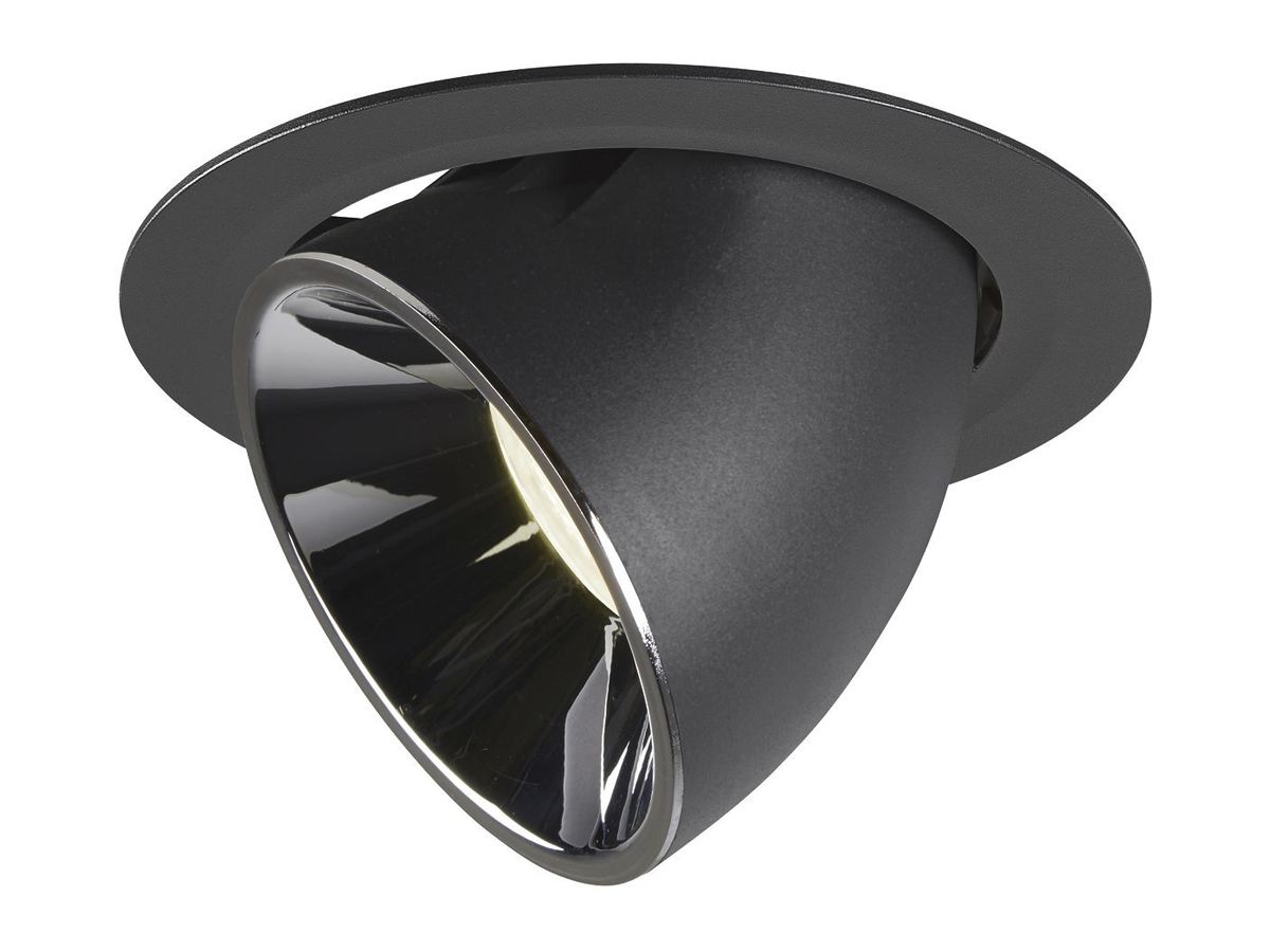 EB-LED-Downlight SLV NUMINOS GIMBLE XL, 37.4W 1050mA 3750lm 4000K 55° sz/chr