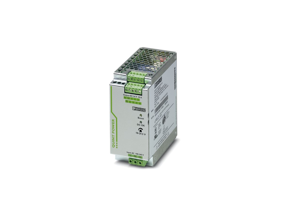 Schaltnetzteil Phoenix Contact 24VDC/10A 1-phasig, SFB-Technology