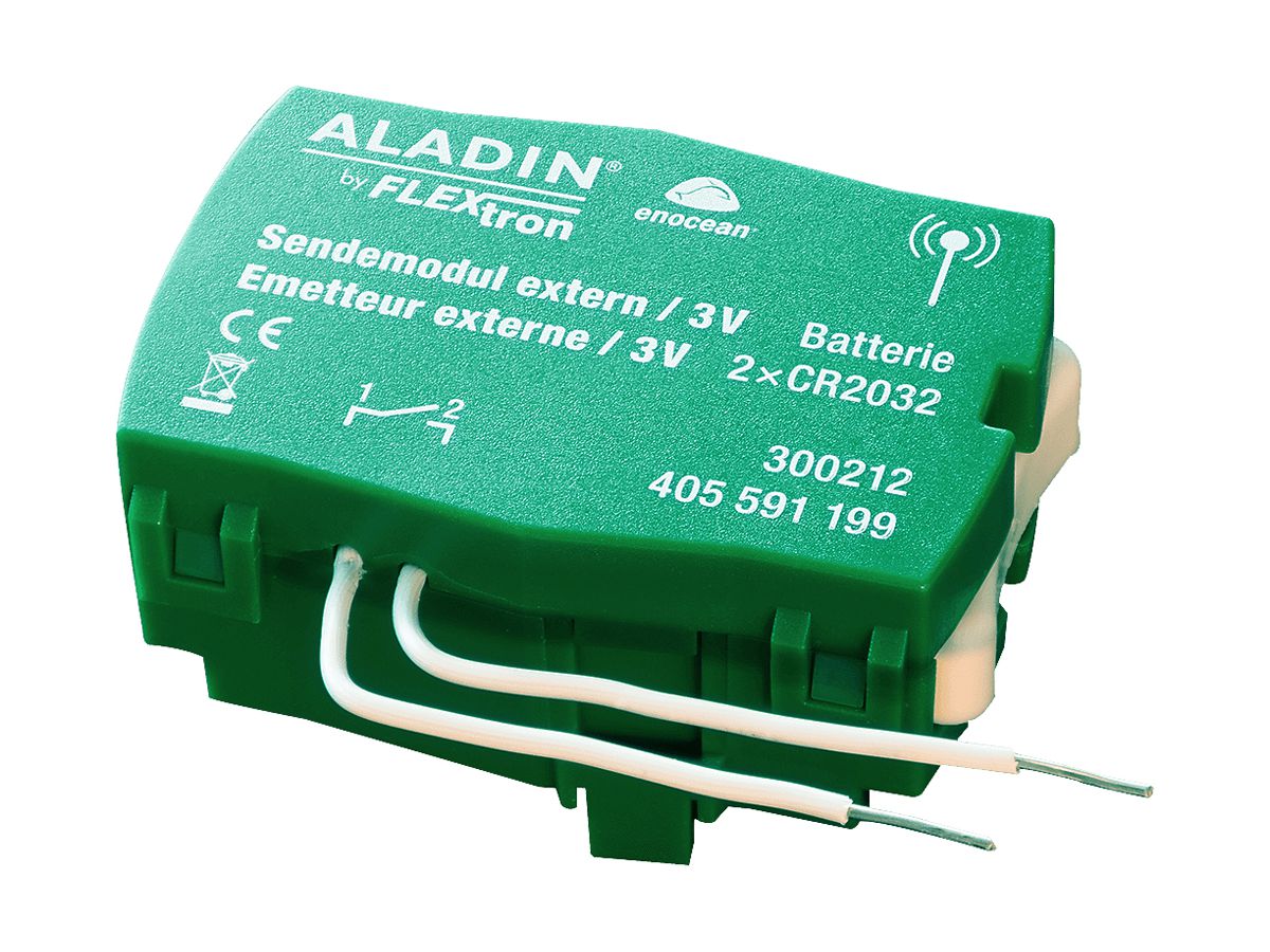EB-RF-Binäreingang ALADIN extern (Typ 3), 1-Kanal, batteriebetrieben, EnOcean