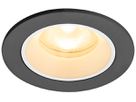 EB-LED-Deckenleuchte SLV NUMINOS XS 6.9W 950lm 3000K WB DALI DIM Ø65×45mm sz/ws