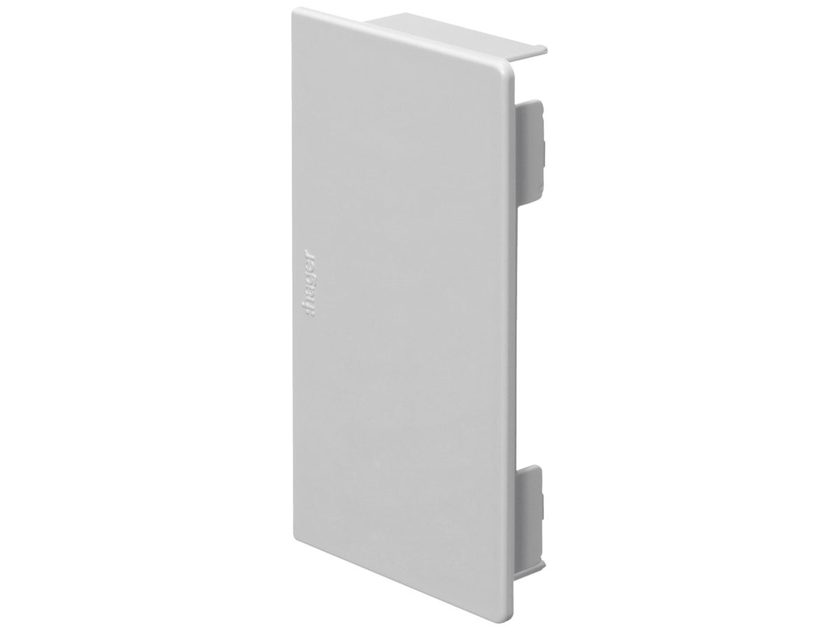 Endstück Hager tehalit.LF/LFH 110×60mm grau IP30
