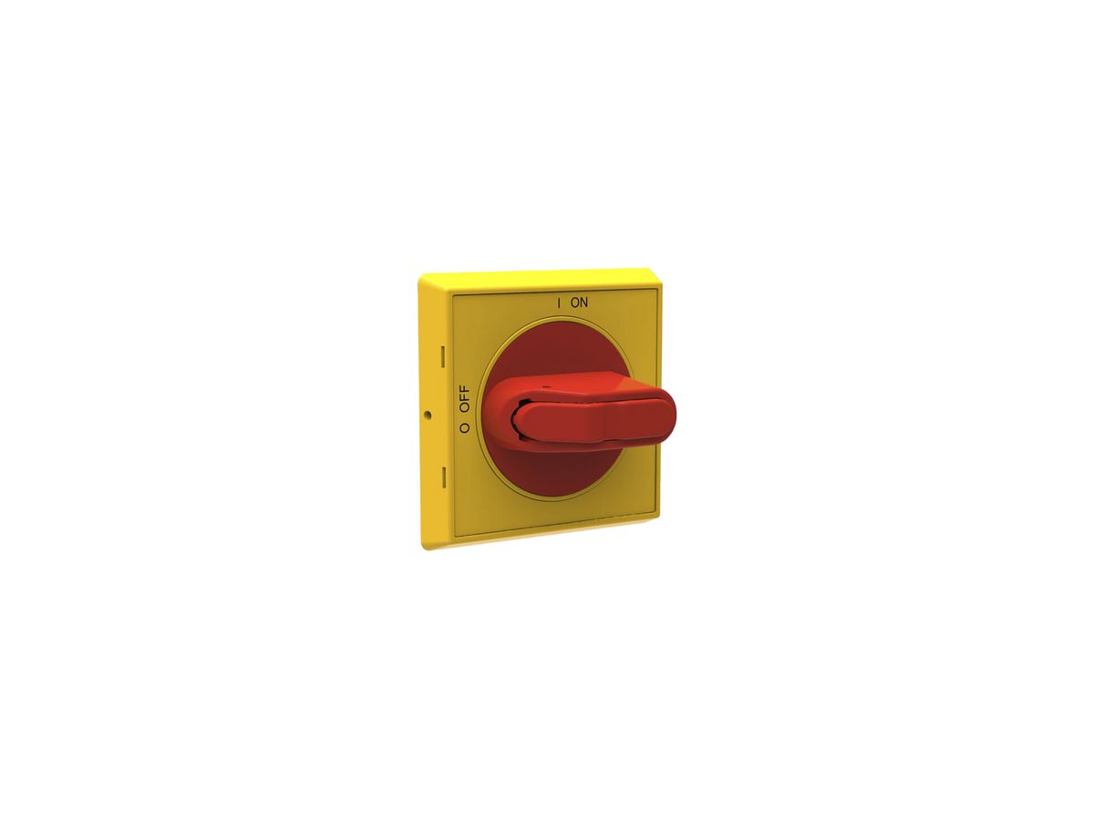 Griff ABB für OT16-125F rot/gelb IP65 abschliessbar/Türverriegelung