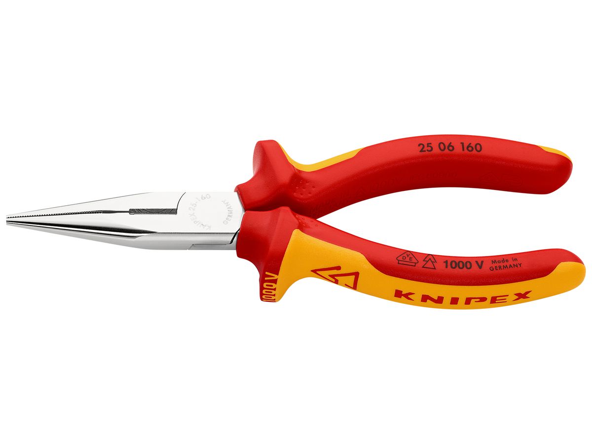 Telefonzange KNIPEX mit Schneidevorrichtung VDE gerade 160mm