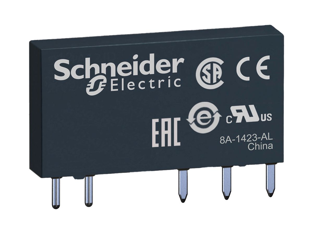 Interfacerelais Slim RSL 1CO 6A 24VDC Flachsteckanschluss RT I