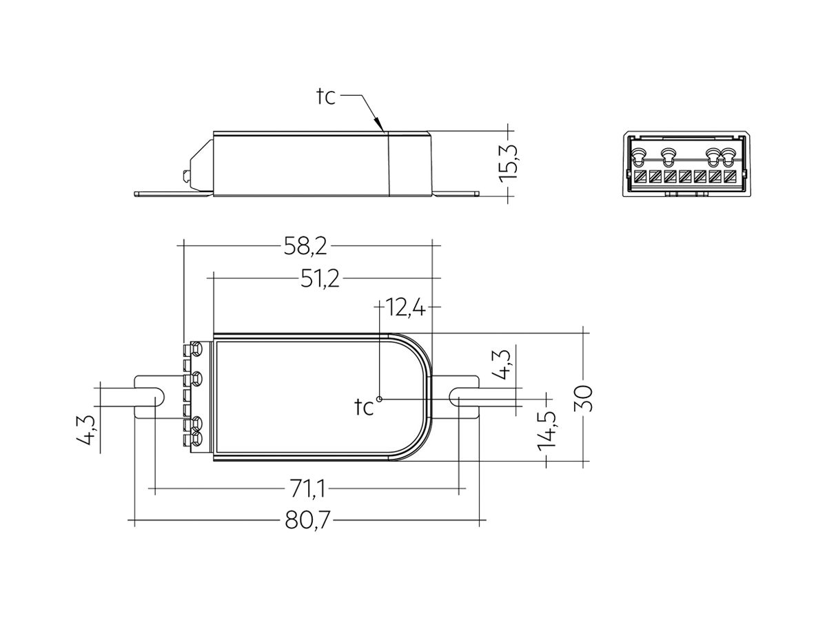 Stromversorgung Tridonic DALI PS3 16V 70mA
