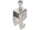 Schnellverleger BET 2056 U-Fuss Metall 12…16mm 1×Kabel A4 1.4571