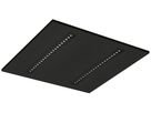 LED-Panelleuchte Sylvania OptiClip R 600 PIR 34W 3900lm 830 IP20/40 DIM schwarz