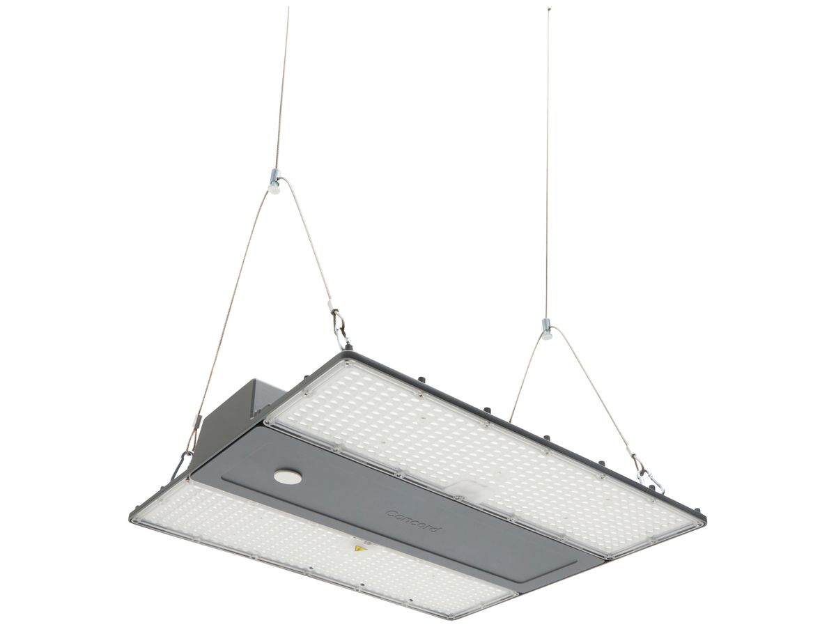 LED-Hallenstrahler Sylvania Rocks SSA03N 72W 13100lm 840 IP65 30×60° DIM 481×446