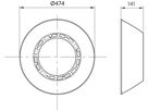 Reflektor Philips CoreLine Value Highbay Ø543mm Aluminium glänzend