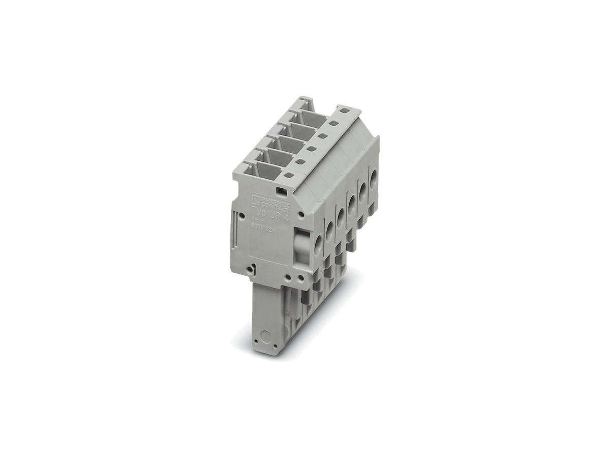 Stecker Phoenix Contact 6L 0.2…6mm² grau mit Schraubanschluss UP4/6