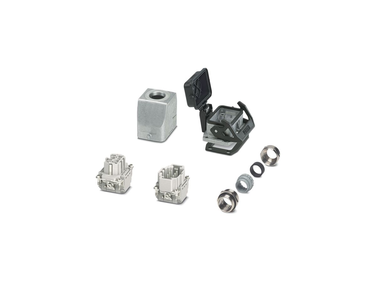Steckverbinder-Set STA-B06PT-BWSC-LT-M20-ELCAL