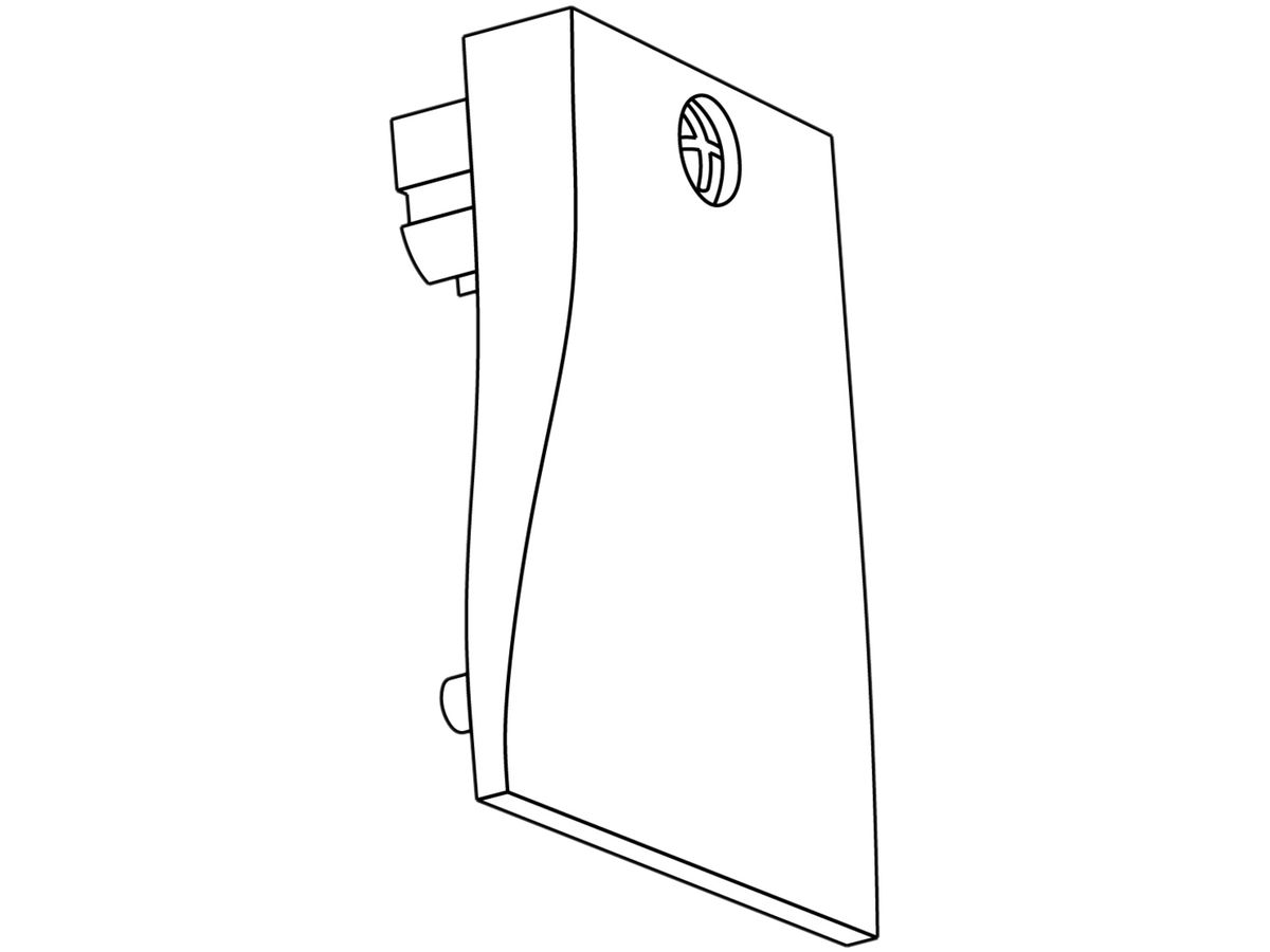 Endkappe Lytespan 3, schwarz