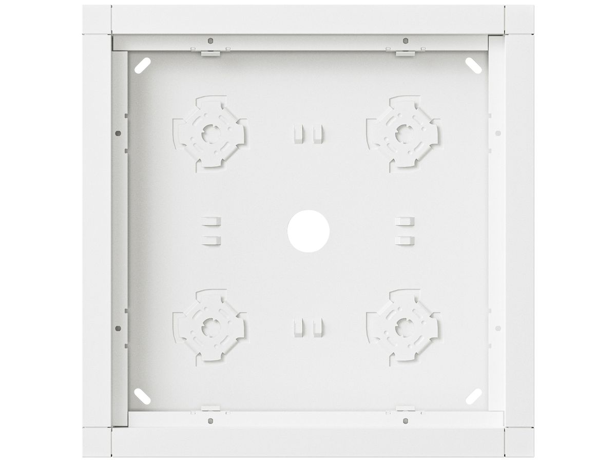 AP-Gehäuse Siedle 4× 232×232×36.5mm weiss
