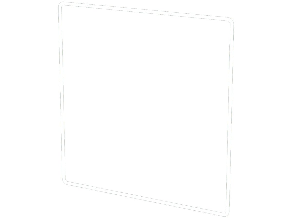 Designprofil MH priamos, Gr.3×3, weiss RAL 9003