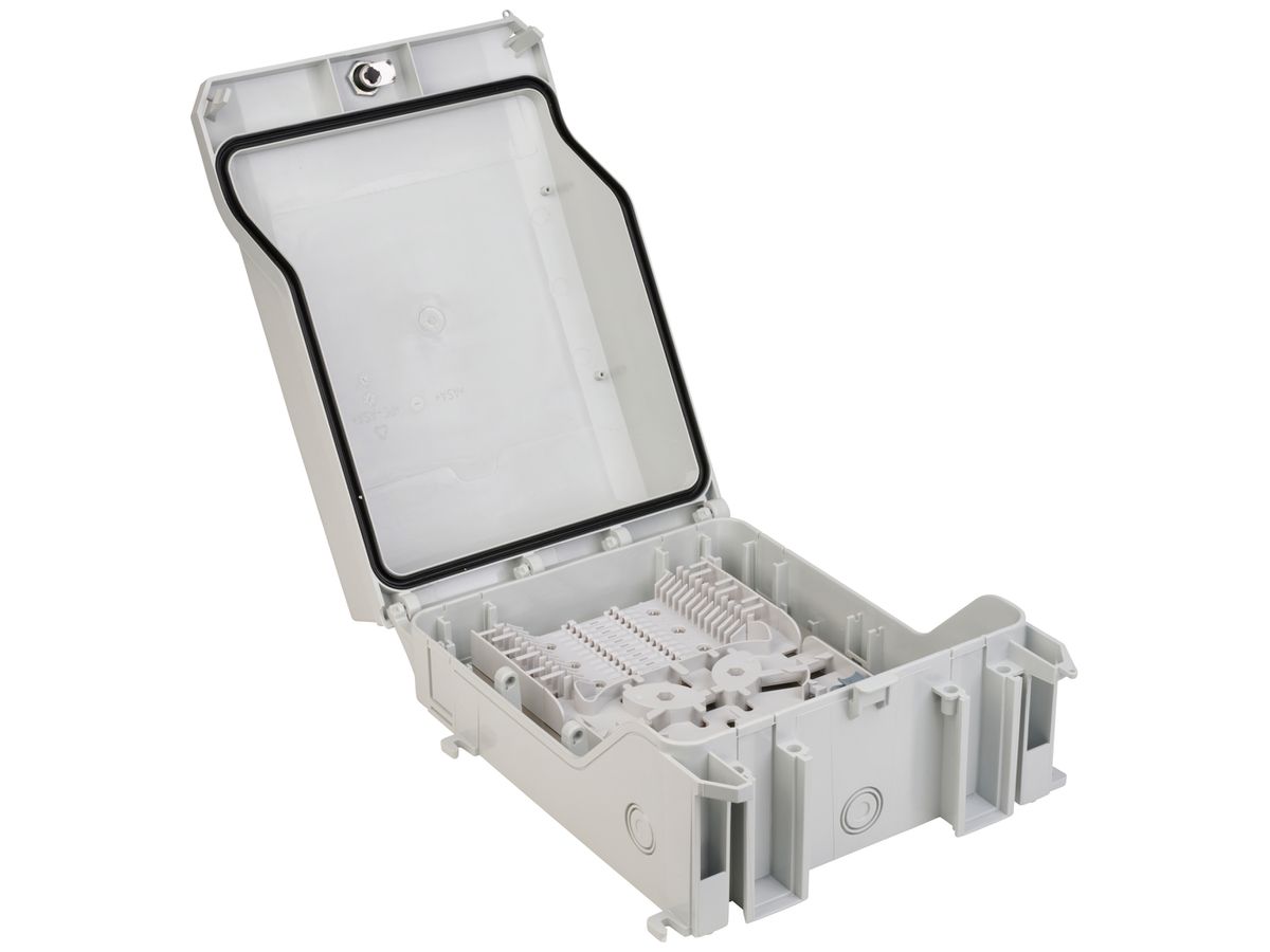 Spleissbox R&M Polaris-box 12 SCM IP65 weiss