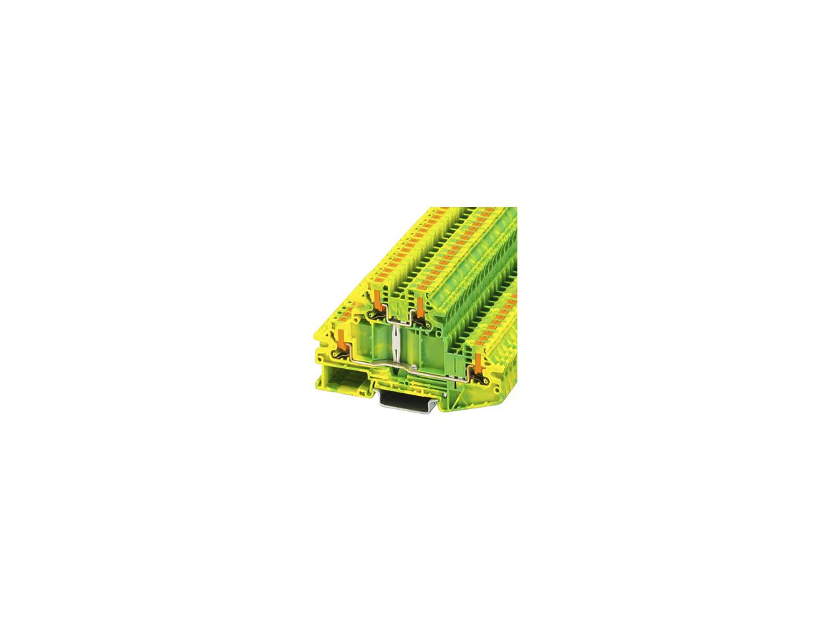 Schutzleiter-Doppelstockklemme PX PTTBV 4-PE