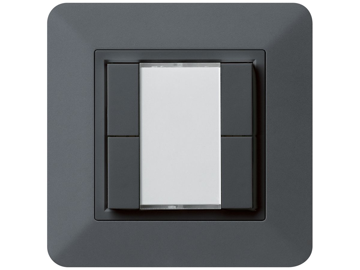 UP-Universaltaster 4×kallysto.trend mit LED anthrazit