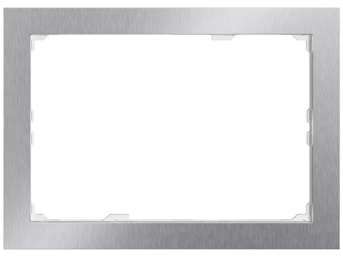 UP-Abdeckrahmen EDIZIO.liv prestige SNAPFIX® f.Panel 154×214mm Cr-geschl