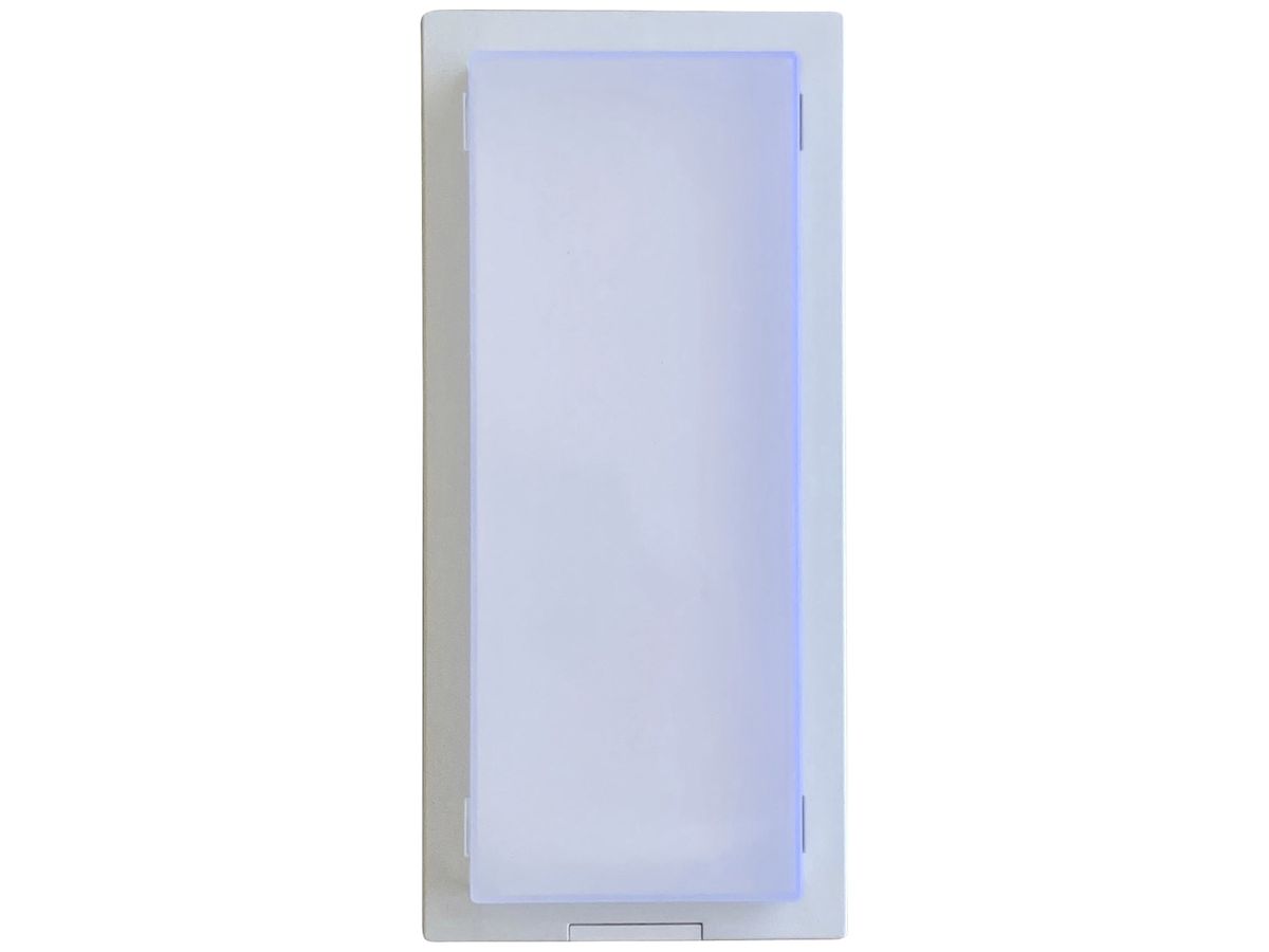 LED-Wandleuchte Z-Licht LongLED 4.5W 500lm 3000K IP65 260×120mm weiss