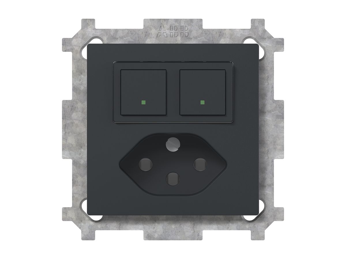 UP-Kombination ABB Sidus Z Sensor/Aktor free@home anthrazit