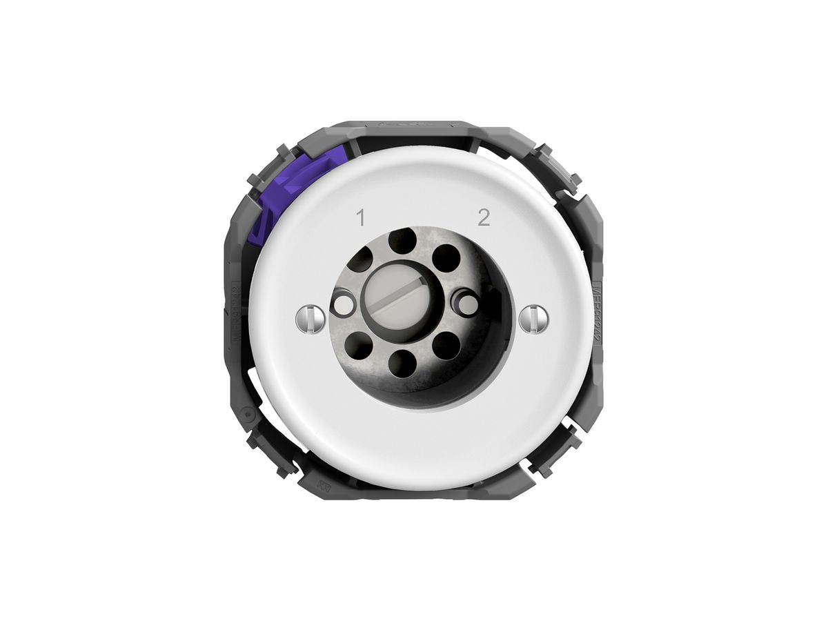Schlüsselschalter STANDARDdue für KABA 1262KA getr.Kont.1P 1-2 T=66mm ws