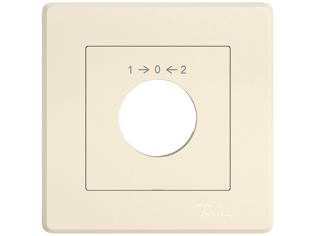 UP-Montageset EDIZIO.liv SNAPFIX® f.Drehschalter m.Schloss 1 → 0 ← 2 cr