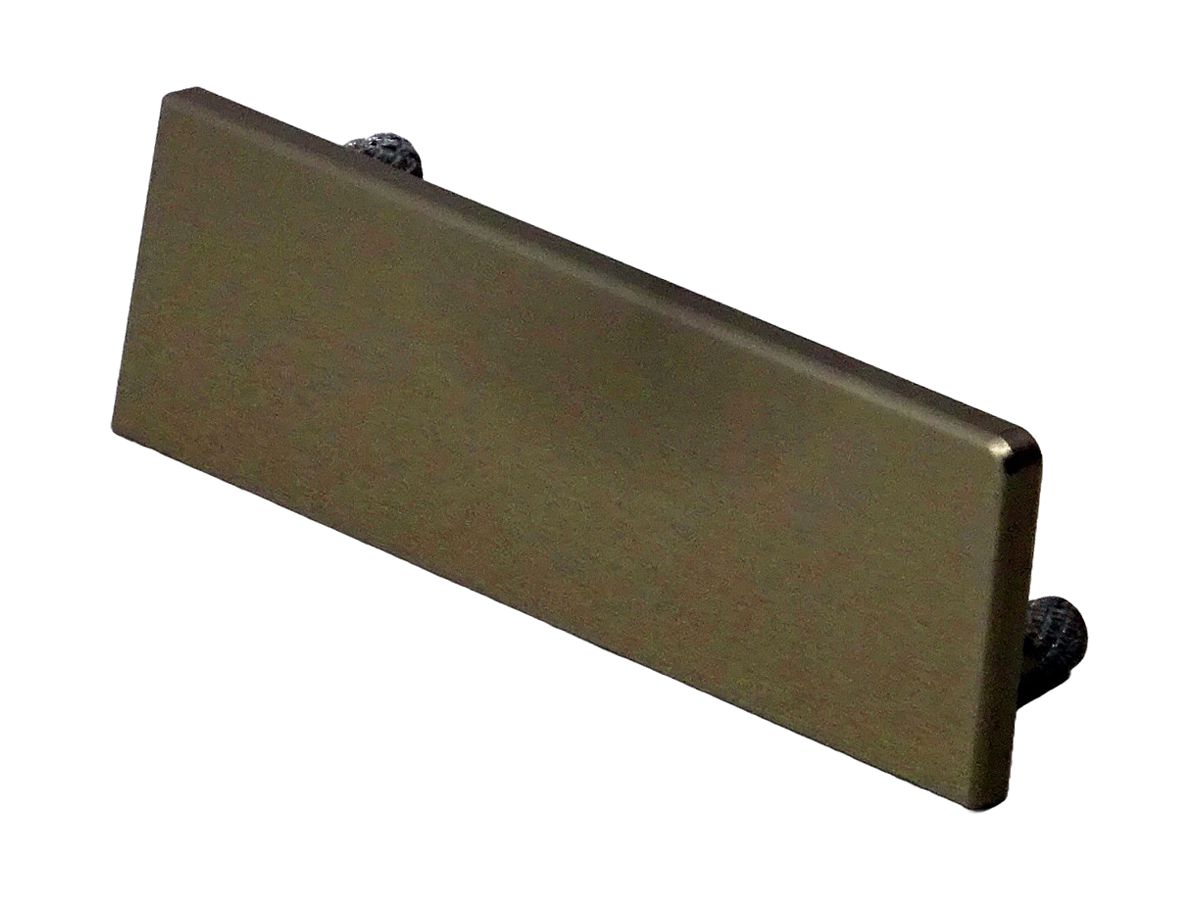 Endstück ELBRO 60×20mm links anthrazit