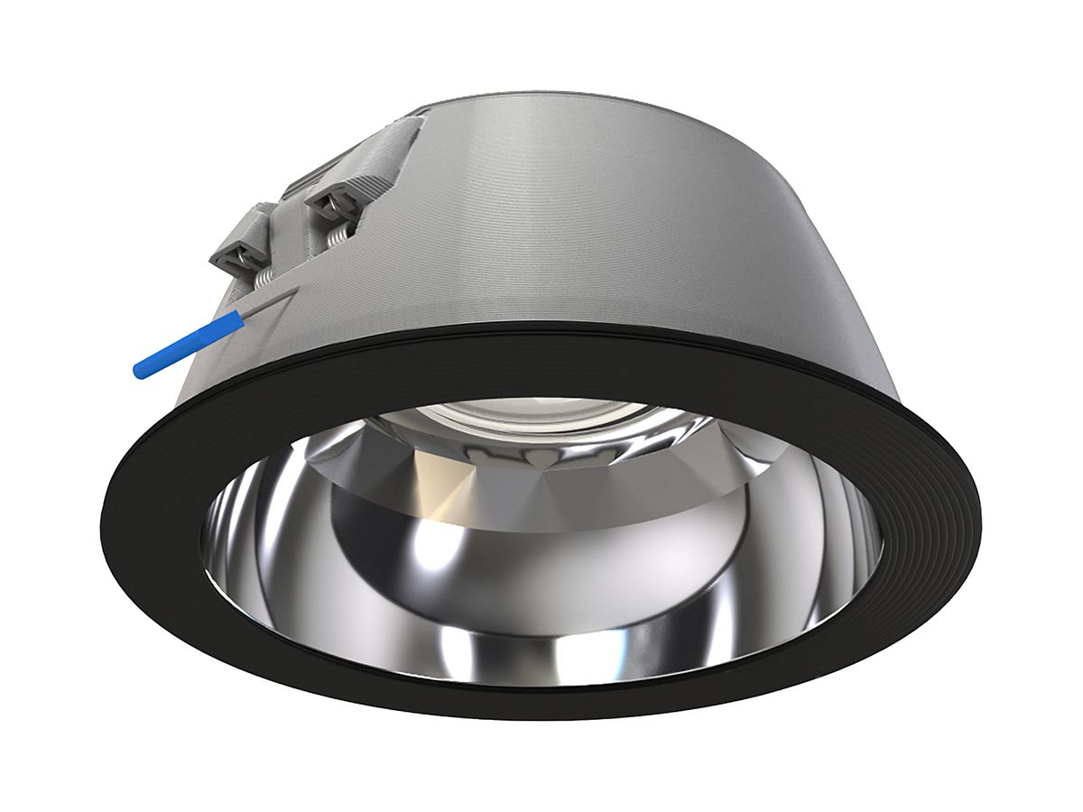 LED-Downlight GreenSpace DN501B 15W 2100lm 4000K IP20 VWB Ø200…204mm schwarz