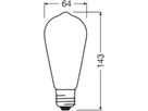LED-Lampe LEDVANCE CLASSIC ST E27 3.4W 470lm 827 mattiert Ø64×143mm