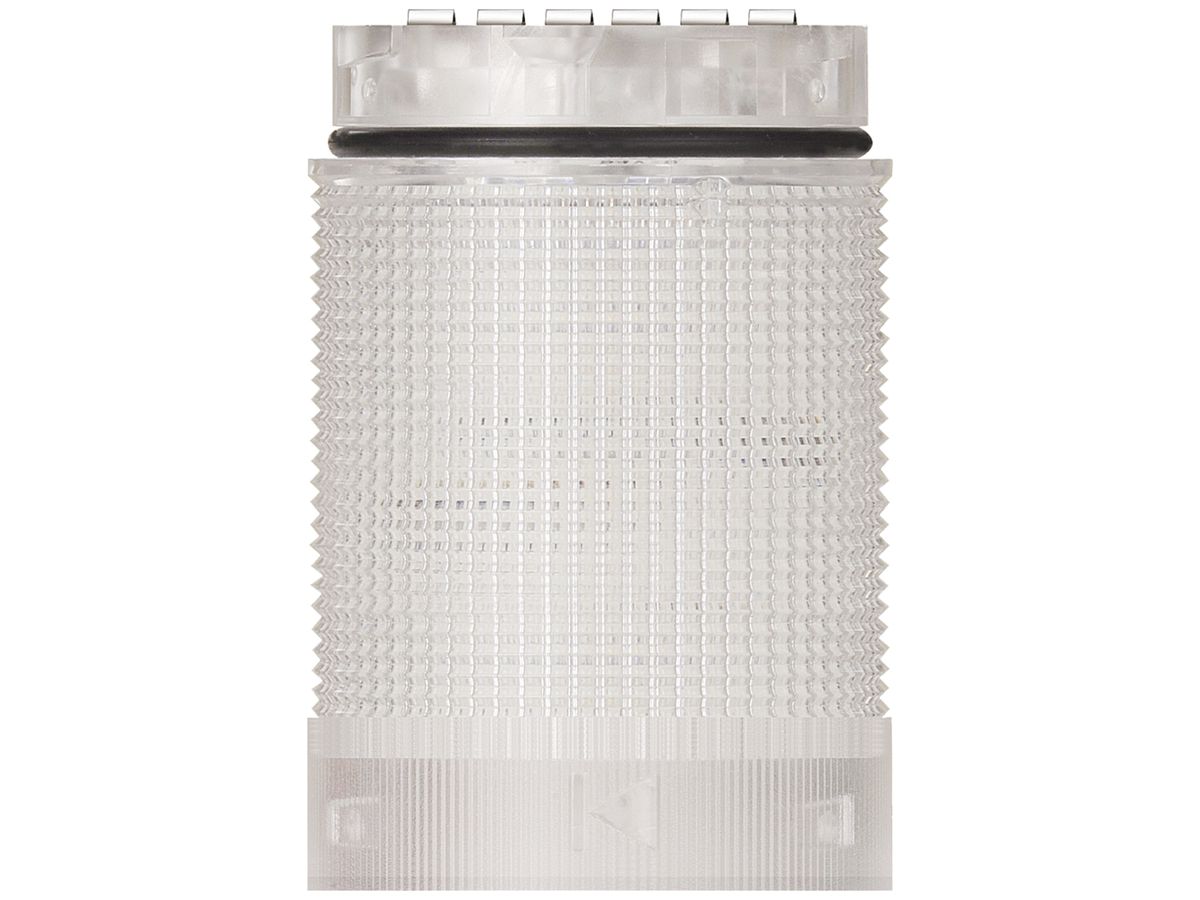 Blitz- und Dauerleuchte WERMA TwinFLASH, 24VDC, 40mm, weiss