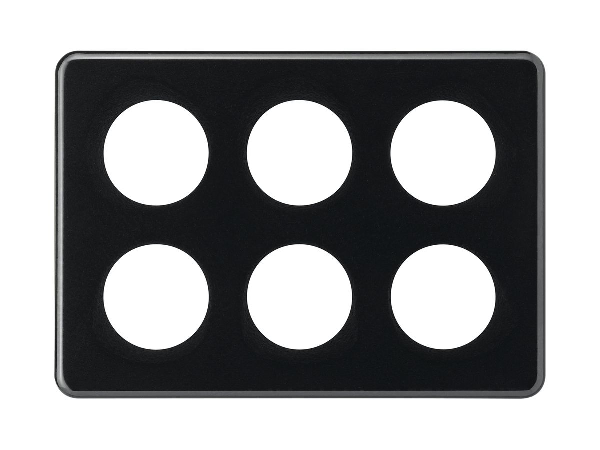 UP-Kopfzeile basico 2×3 schwarz