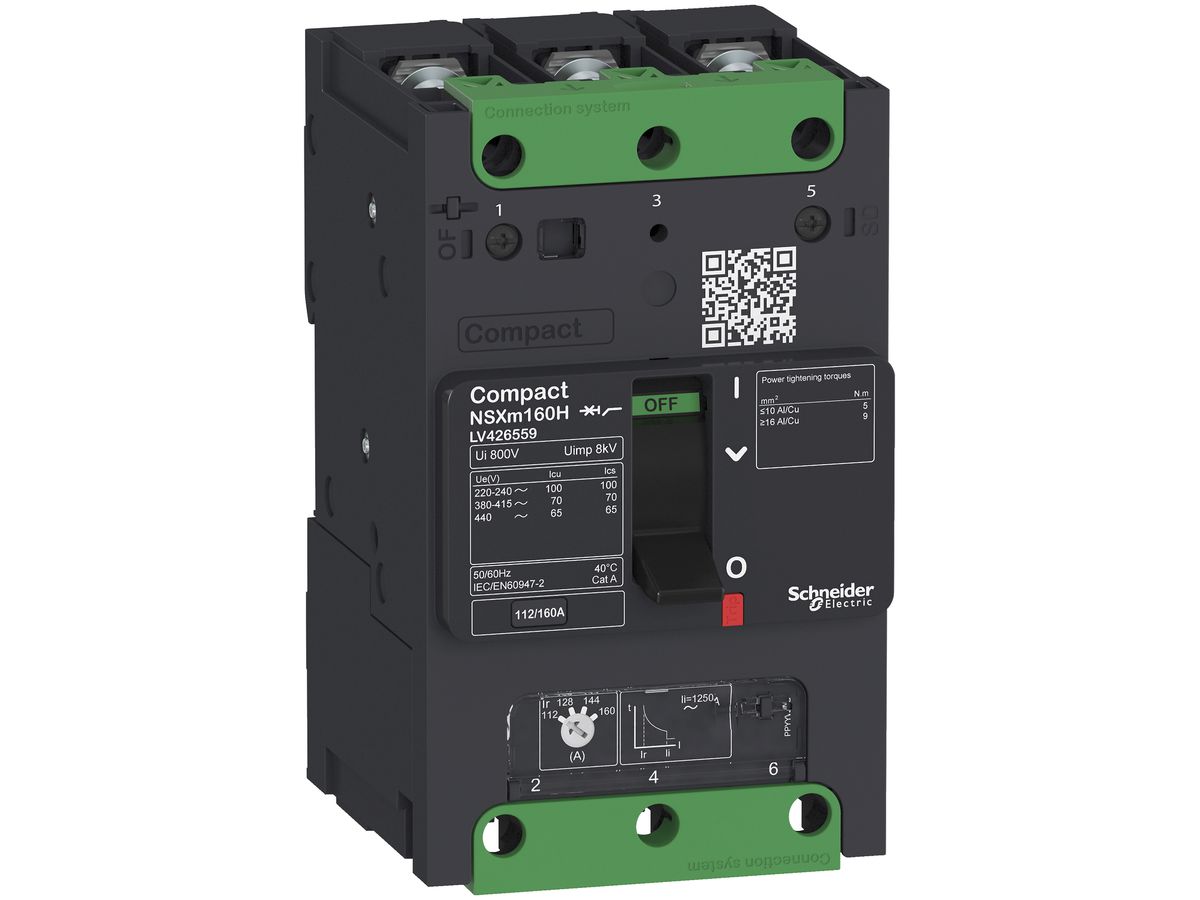 Leistungsschalter Schneider Electric NSXm50H 35…50A 3L 70kA SS