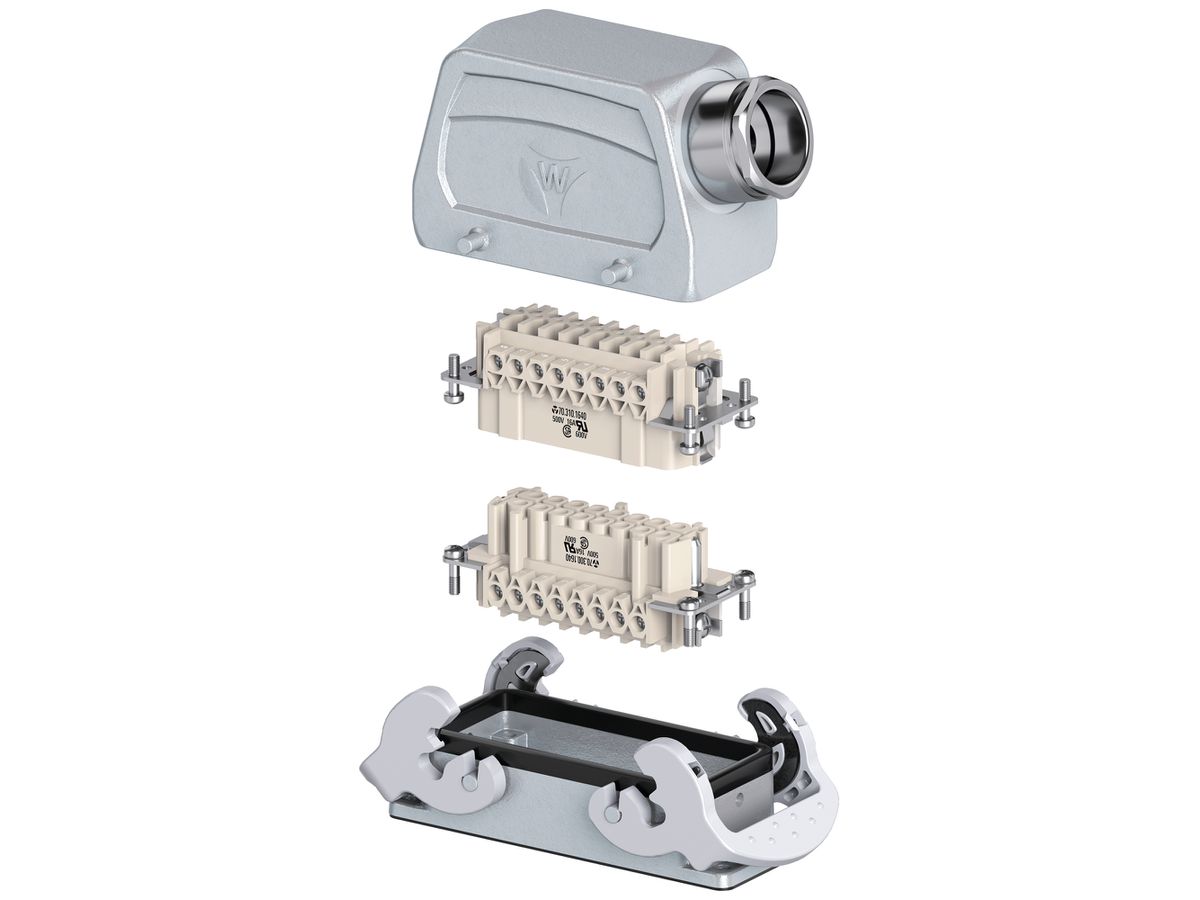 Steckverbinder-Set Wieland Electric revos komplett 16L 16A 500V M32