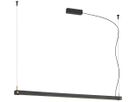 LED-Pendelleuchte SLV NOYA PHASE 32W 2025lm 2700/3000K 1200×42×40mm schwarz