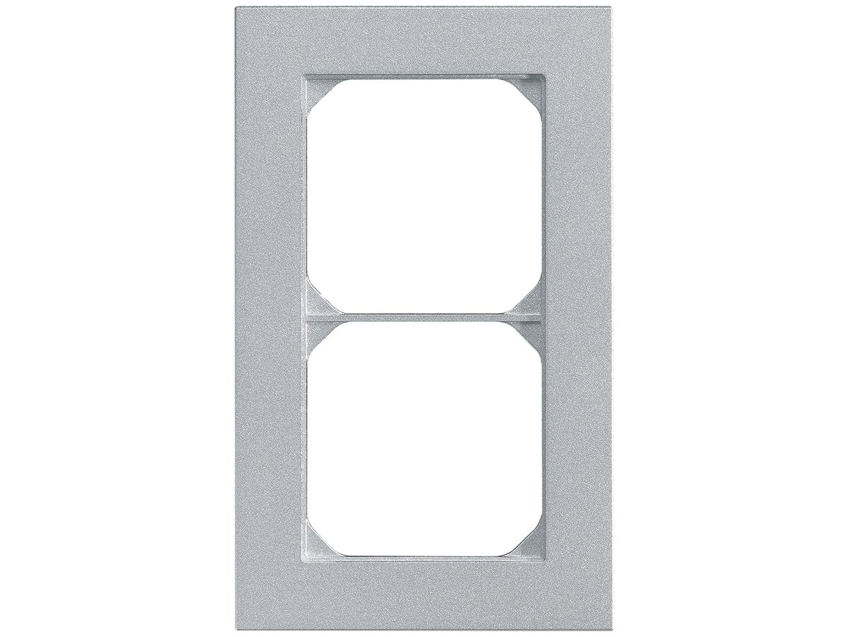 UP-Abdeckrahmen kallysto.pro 2×1 arktis 94×154mm