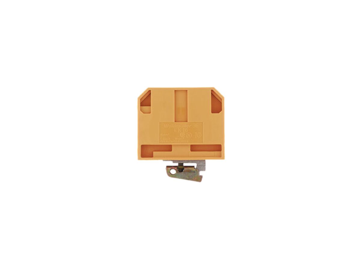Schutzleiter-Reihenklemme Weidmüller EK Schraubanschluss 16mm² TS32 gelb/grün