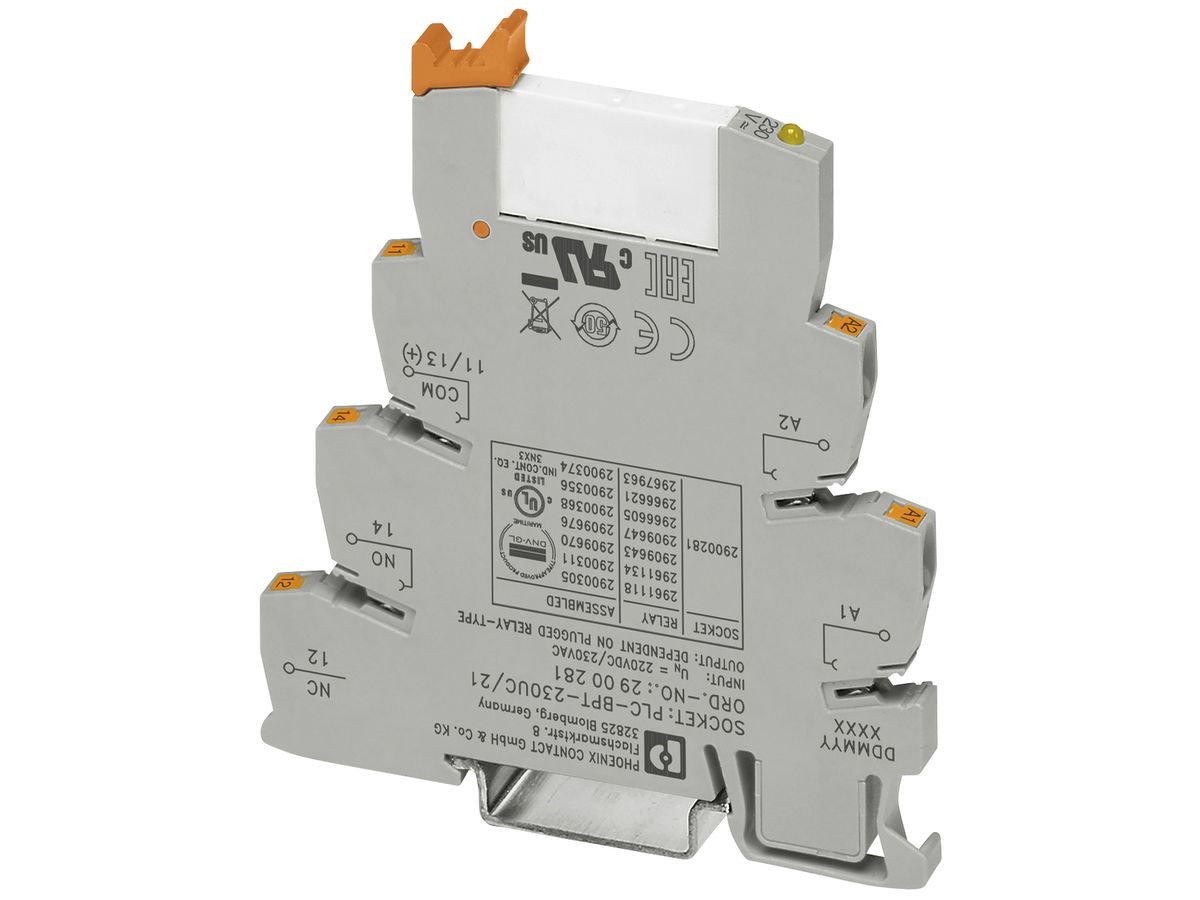 Relaismodul Phoenix Contact PLC-INTERFACE PLC-RPT-230UC/21