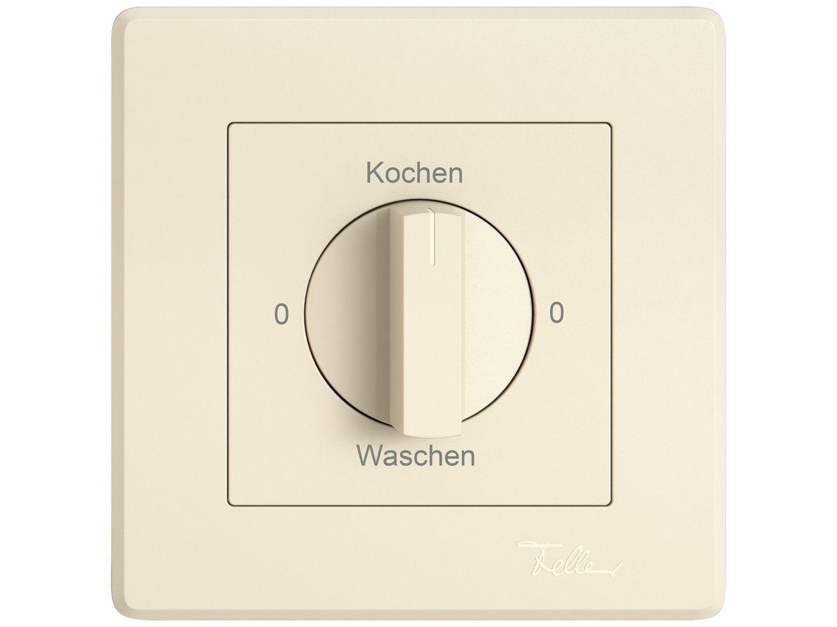 UP-Montageset EDIZIO.liv SNAPFIX® f.Drehschalter m.Griff 0-Kochen-0-Waschen cr